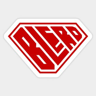 Blerd SuperEmpowered (Red) Sticker